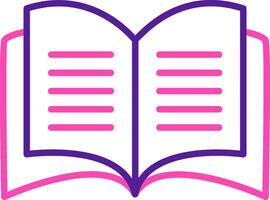 Open Book Vecto Icon vector