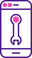 Smartphone Repair Vecto Icon vector