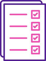 Check list Vecto Icon vector