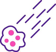 Meteor Vecto Icon vector