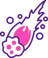 Meteor Vecto Icon vector