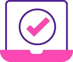 Check Mark Vecto Icon vector