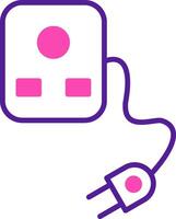 Plug And Socket Vecto Icon vector