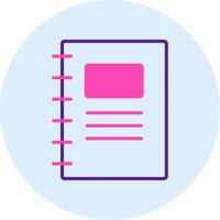 Notepad Vecto Icon vector