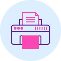 Printer Vecto Icon vector