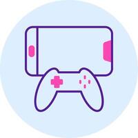 Joystick and Mobile Vecto Icon vector