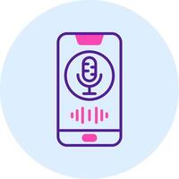 Voice Assistant Vecto Icon vector