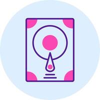 Hard Disk Vecto Icon vector