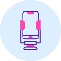 Smartphone Stand Vecto Icon vector