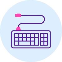 teclado vecto icono vector