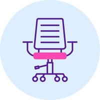 Office Chair Vecto Icon vector