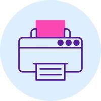 Printer Vecto Icon vector