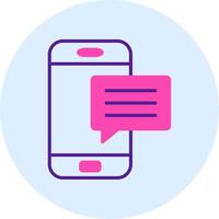 Chatting Vecto Icon vector