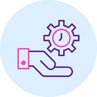 Time Management Vecto Icon vector