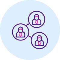 Network Vecto Icon vector