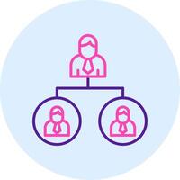 Team Management Vecto Icon vector