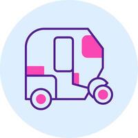 Tuk Tuk Vecto Icon vector