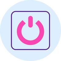 Power Button Vecto Icon vector