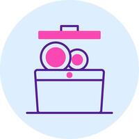 Dish Washer Vecto Icon vector