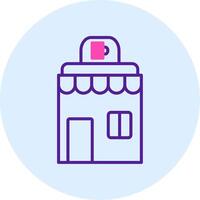 Cafe Vecto Icon vector