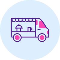 Food Truck Vecto Icon vector