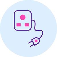 Plug And Socket Vecto Icon vector