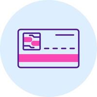 inteligente tarjeta vecto icono vector
