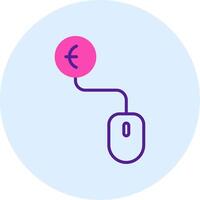 Pay Per Click Vecto Icon vector