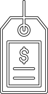 Price Tag Vecto Icon