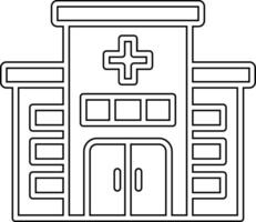 hospital vecto icono vector