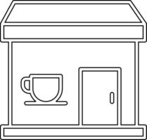 Coffee Shop Vecto Icon vector