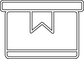 Delivery Box Vecto Icon vector