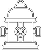 Fire Hydrant Vecto Icon vector