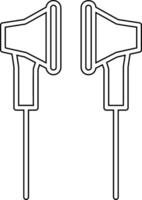 Earphone Vecto Icon vector