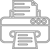 Printer Vecto Icon vector