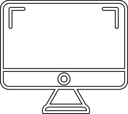Monitor Vecto Icon