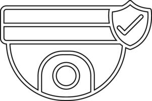 cctv vecto icono vector