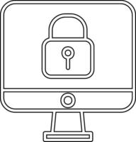 Padlock Vecto Icon vector