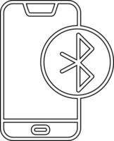 Bluetooth Vecto Icon vector