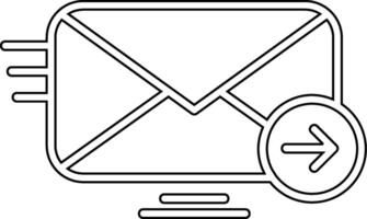 Email Sent Vecto Icon vector