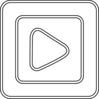Play Button Vecto Icon vector