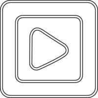 Play Button Vecto Icon vector