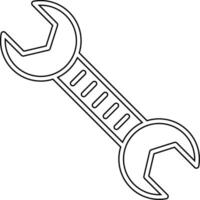 Wrench Vecto Icon vector