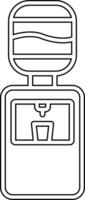 Water Cooler Vecto Icon vector