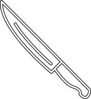 cuchillo vecto icono vector