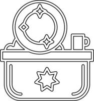 Washing Up Vecto Icon vector