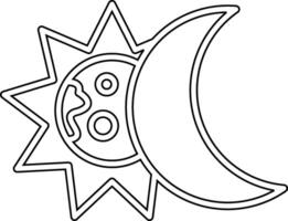 Eclipse Vecto Icon vector