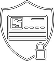 Card Security Vecto Icon vector