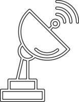 Satellite Dish Vecto Icon vector