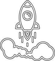 Spaceship Vecto Icon vector